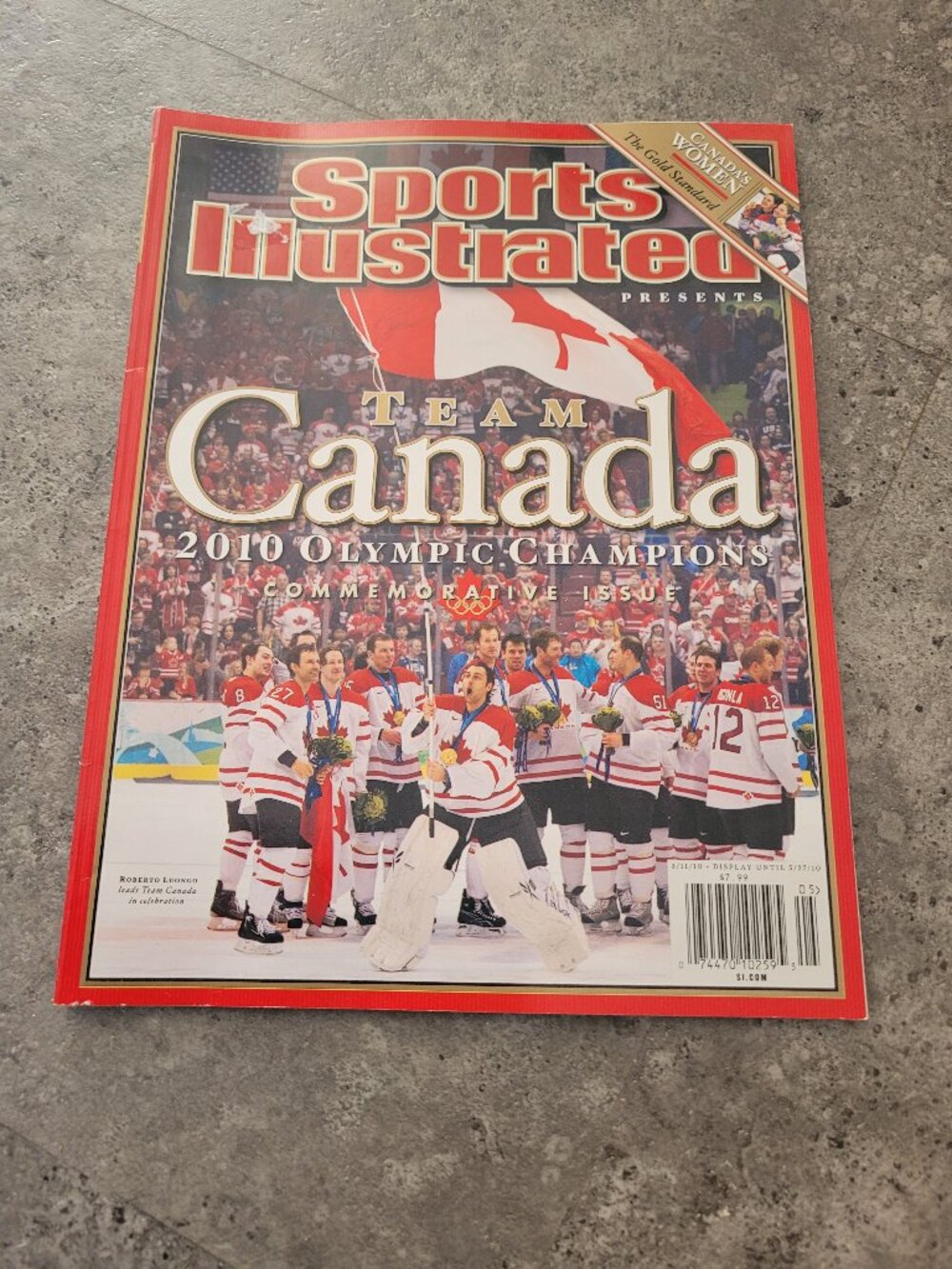 Sports Illustrated Team Canada 2010 Olympic Champions Commemorative Issue Magazi